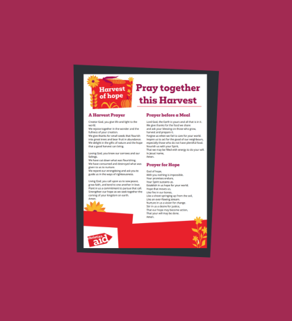 Harvest 25 prayer pack Thumbnail