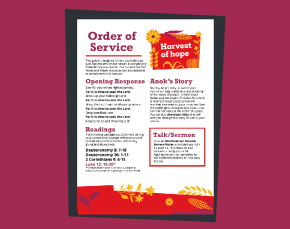 Harvest Order of Service THUMBNAIL