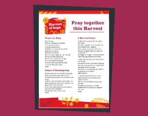 Harvest Prayer Resource THUMBNAIL