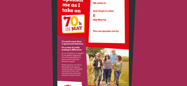 Editable sponsorship poster 70K in May thumbnail